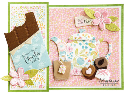 Marianne Design Matrices de découpe Creatables - Chocolat