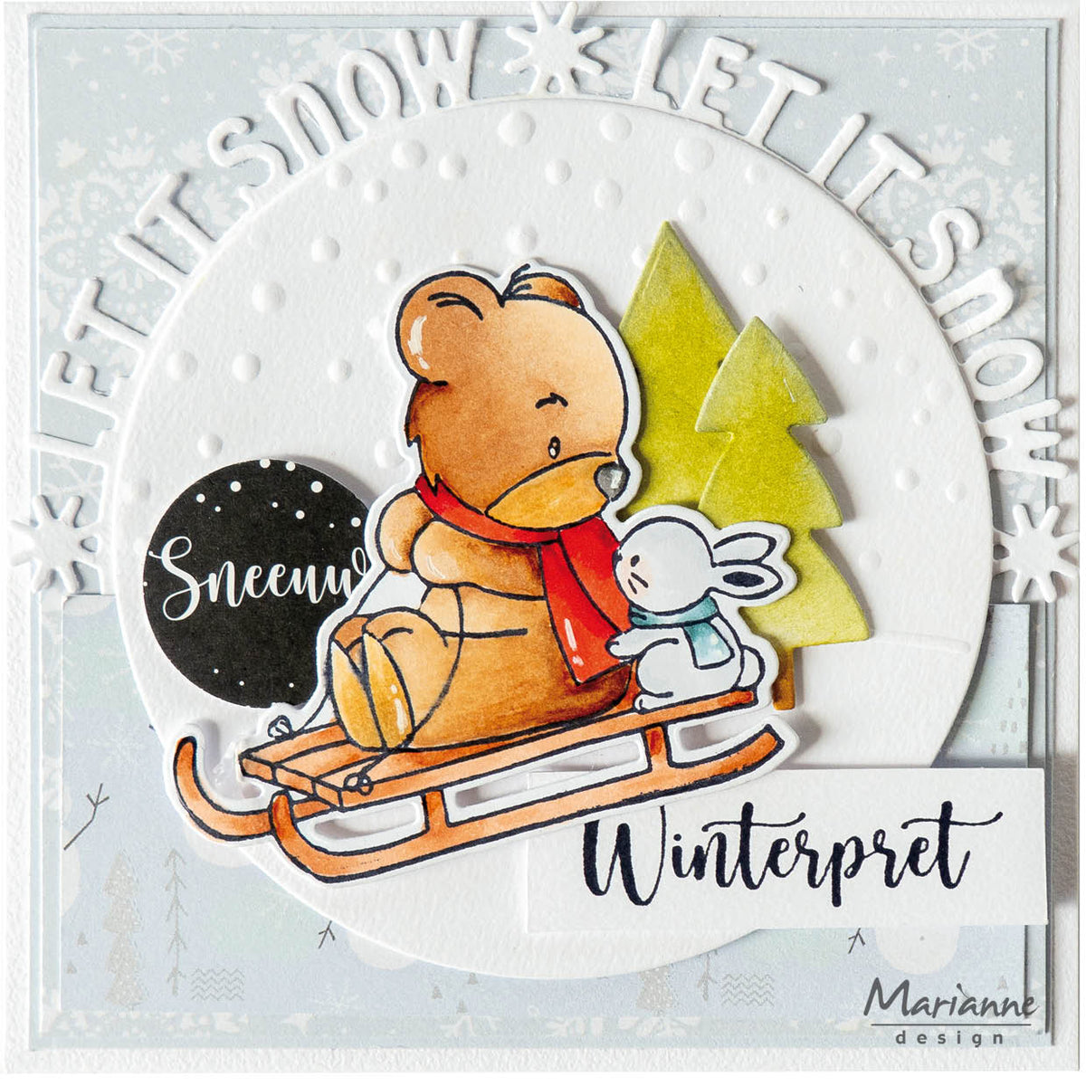 Marianne Design Craftables Matrice de découpe - Cercle d'hiver