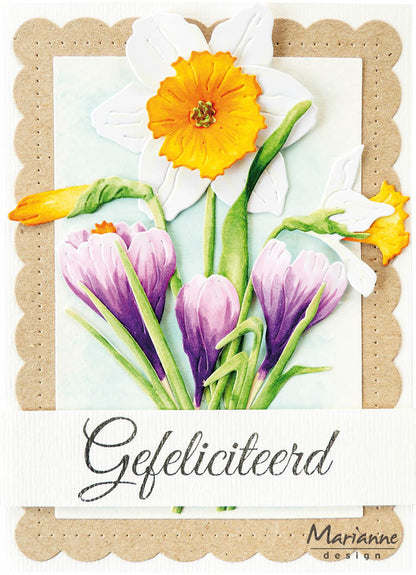 Marianne Design Matrice de découpe Creatables - Tiny's Daffodil XL