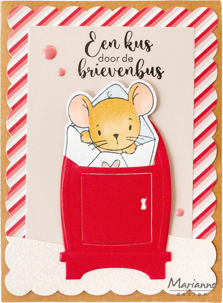 Marianne Design Matrices de découpe Creatables - Rectangles festonnés