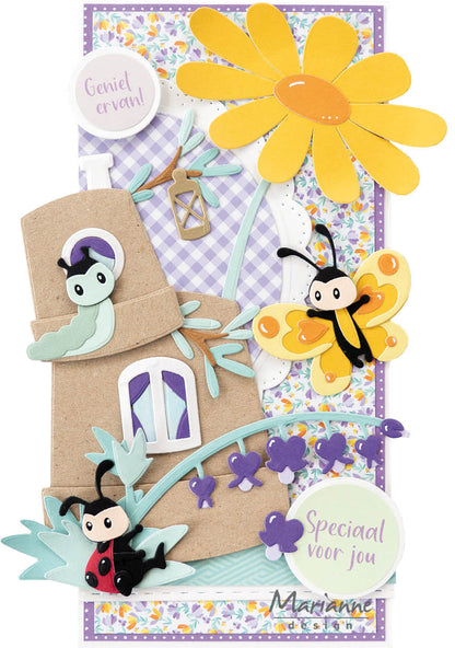 Matrice de découpe Marianne Design Collectables - La Famille Papillon d'Eline