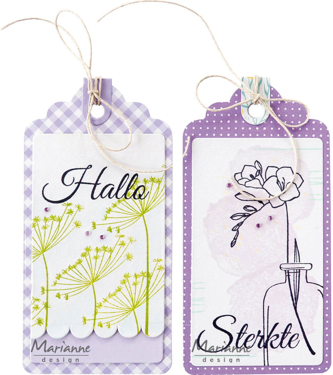 Marianne Design Tampon Transparent - Silhouette Art - Freesia