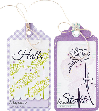 Marianne Design Tampon Transparent - Silhouette Art - Freesia