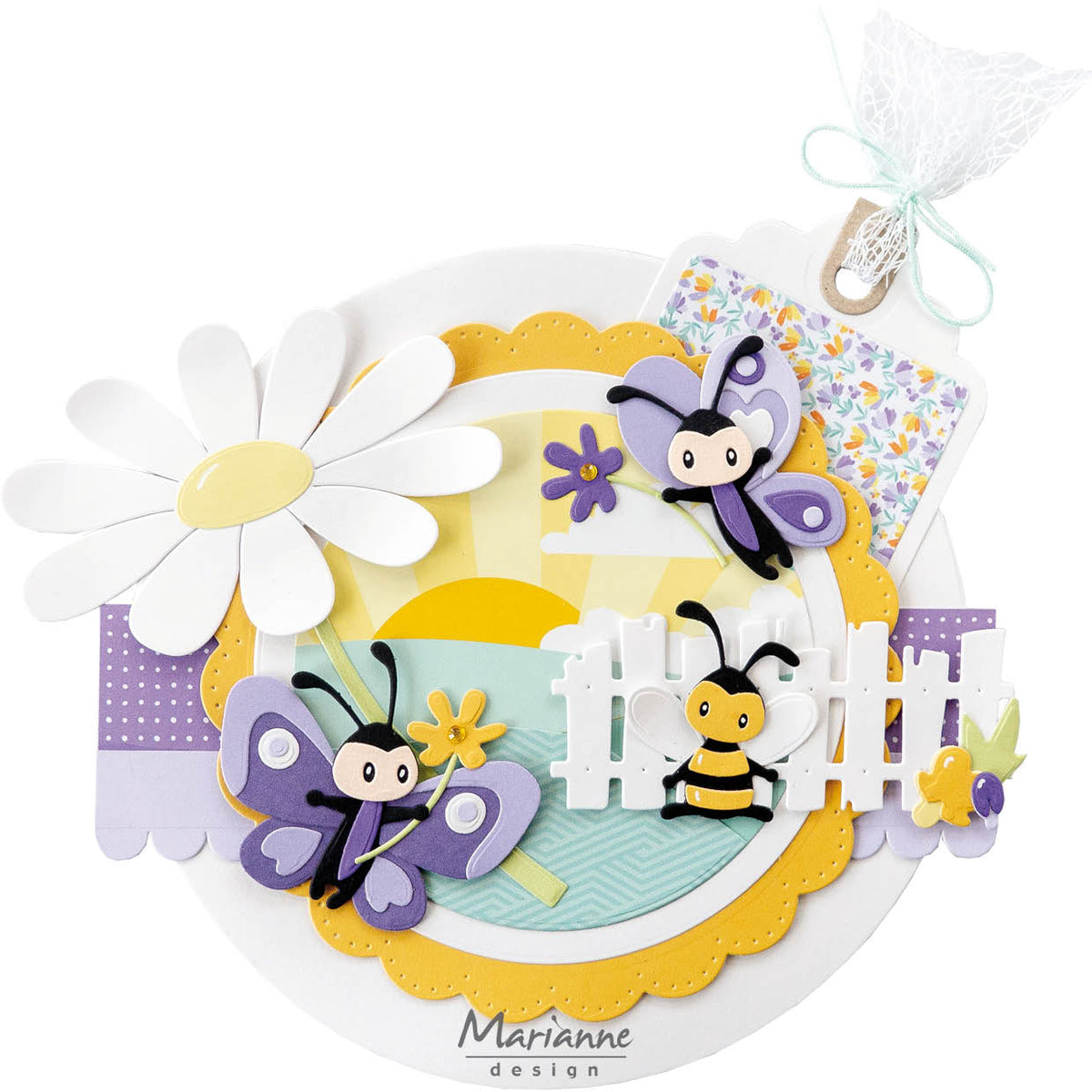 Marianne Design Craftables Matrice de découpe – Clôture par Marleen