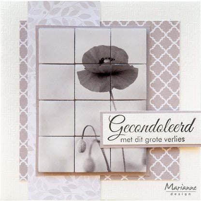 Marianne Design Craftables Matrice de découpe - Pixel Square