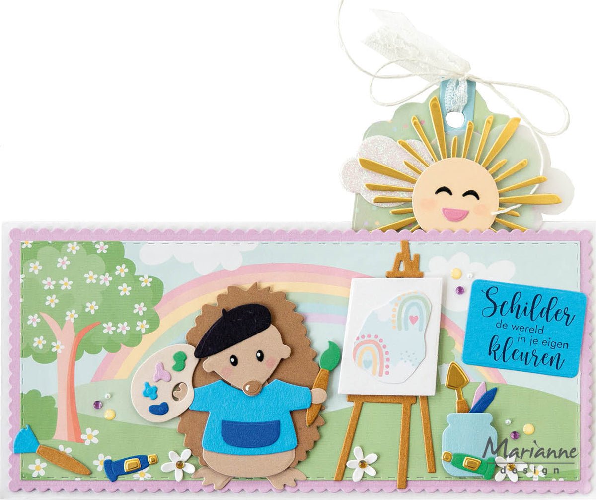 Marianne Design Collectables Die - Soleil et Nuages par Marleen