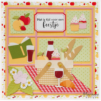 Marianne Design Matrices de découpe Creatables - Carré de mise en page