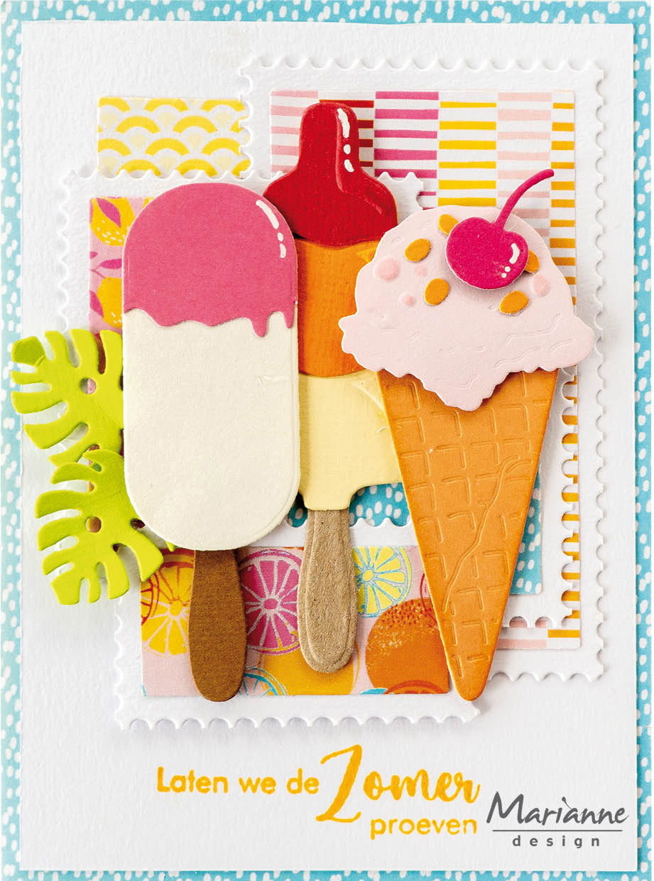 Marianne Design Bloc de papier A4 - Fresh Lemonade