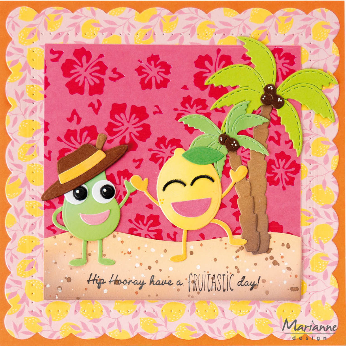 Marianne Design Collectables Die - Fruits Joyeux Par Marleen