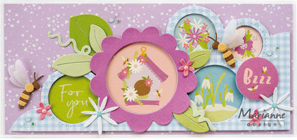 Marianne Design A4 Paper Pad - Hello Spring