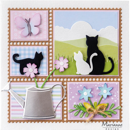 Marianne Design Craftables Die - Layout - Stamp Square