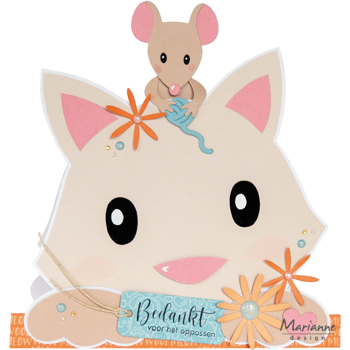Marianne Design A4 Paper Pad - Tails & Whiskers