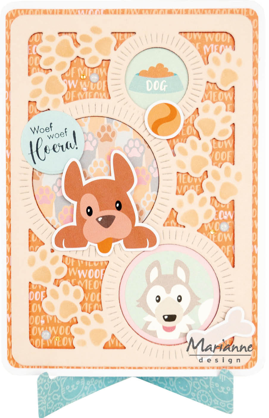 Marianne Design A4 Paper Pad - Tails & Whiskers