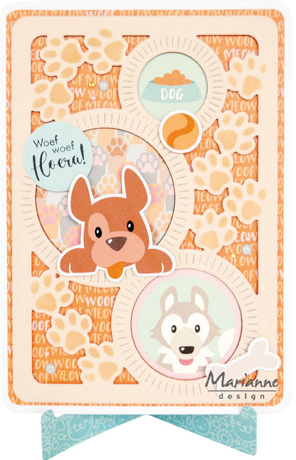 Marianne Design A4 Paper Pad - Tails & Whiskers