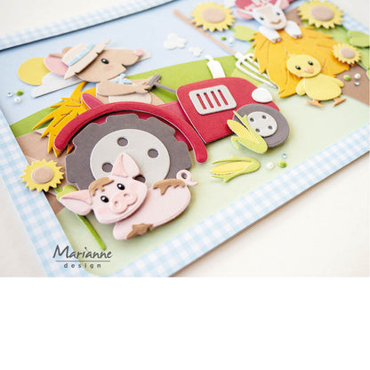 Marianne Design Collectables Die - Tractor by Marleen