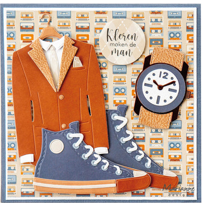 Marianne Design Cardstock 6x12 - Salut le beau !