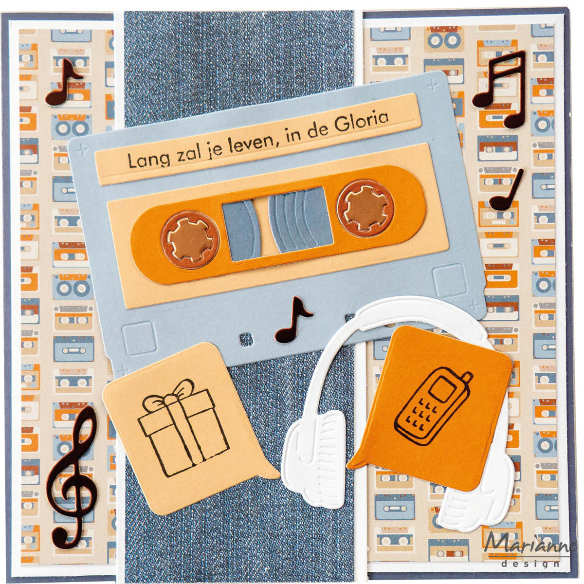 Marianne Design Matrice de découpe Creatables - Cassette audio