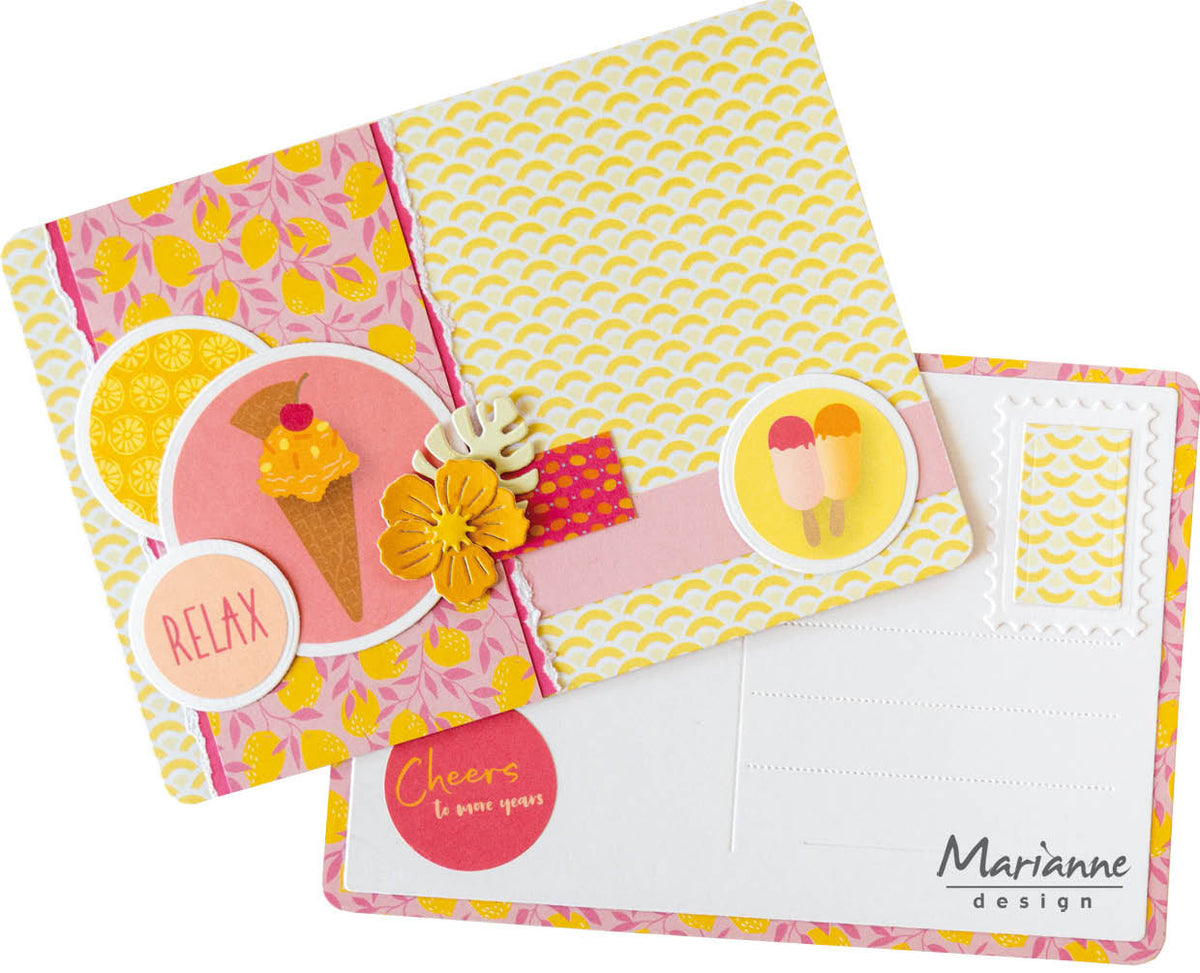 Autocollants Marianne Design - Fresh Lemonade de Marleen