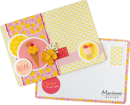 Autocollants Marianne Design - Fresh Lemonade de Marleen