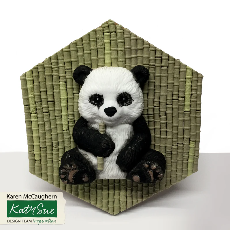 Moule en silicone panda