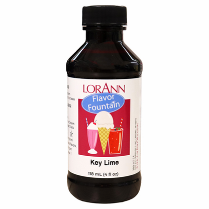 Arôme Clé de Citron Vert - 4 oz. - 32 oz. - Arômes pour crème glacée et boissons - LorAnn Oils - Distribution canadienne - Livraison gratuite au Canada pour les commandes de plus de 199 CAD