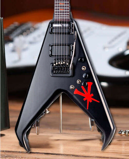 Mini-guitare Custom Kerry King Dean USA V édition limitée – Sous licence officielle