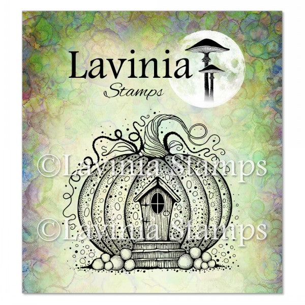 Lavinia Stamps - Tampon cabane citrouille