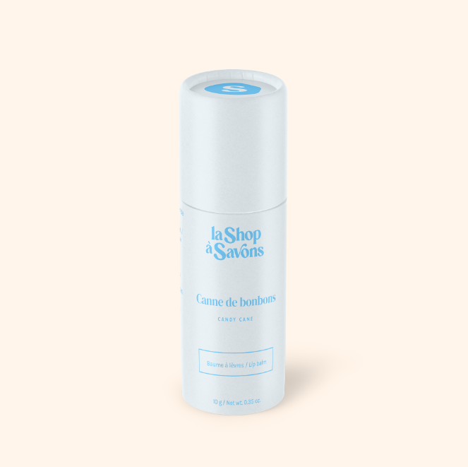 Vegan Lip Balm - Candy Cane