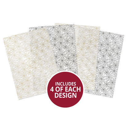 Papier acétate luxueux plastifié Wonderful Webs