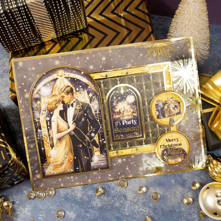 Feuille acétate de luxe Décadence festive