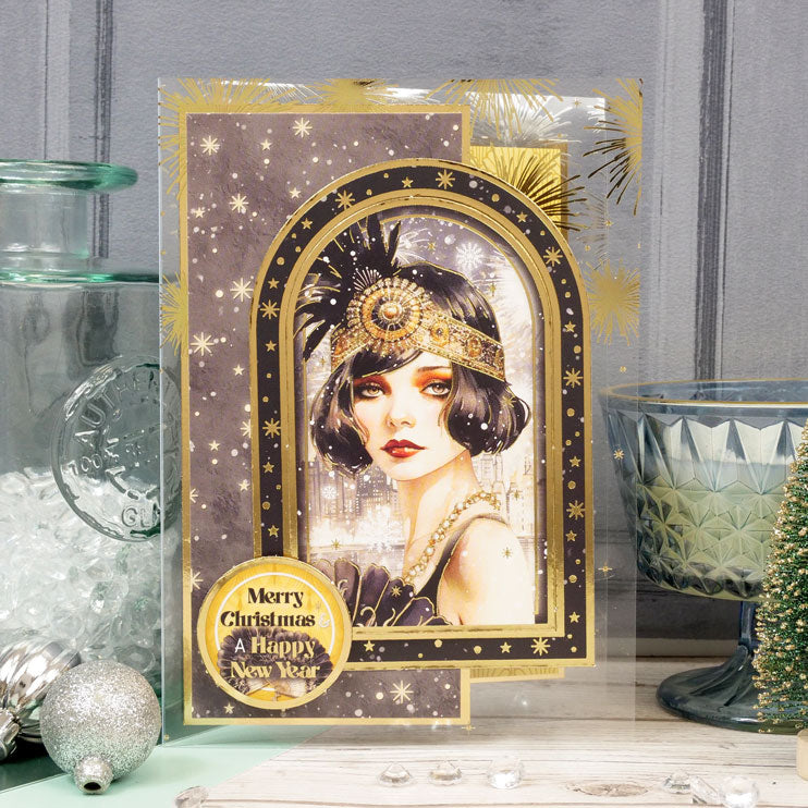 Feuille acétate de luxe Décadence festive