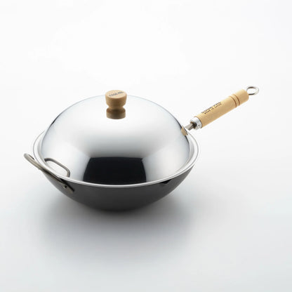 Couvercle en acier inoxydable Yoshikawa Cook-Pal Ren – 36 cm