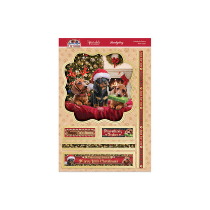 Un kit grand format de Noël "A Merry Little Christmas" - Pawsitively Festive
