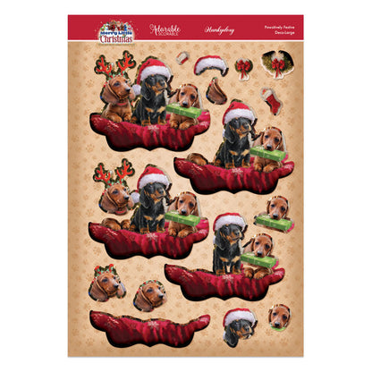 Un kit grand format de Noël "A Merry Little Christmas" - Pawsitively Festive