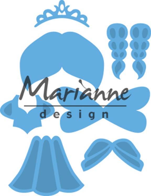 Marianne Design Creatables Les copines de Kim Princesse
