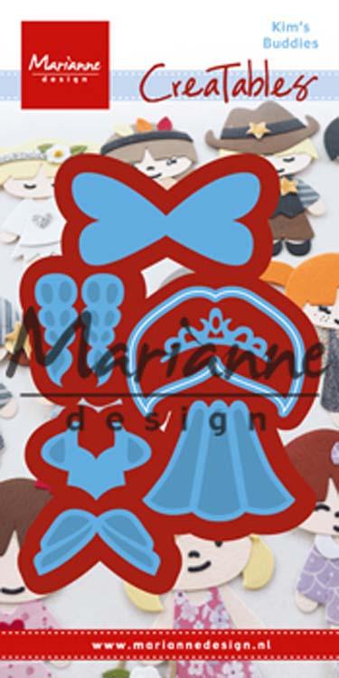 Marianne Design Creatables Les copines de Kim Princesse