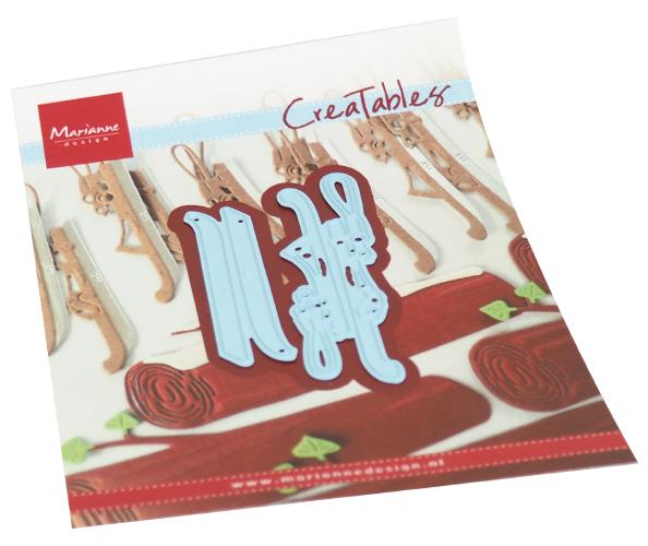 Matrice de découpe Patins à glace hollandais Creatables