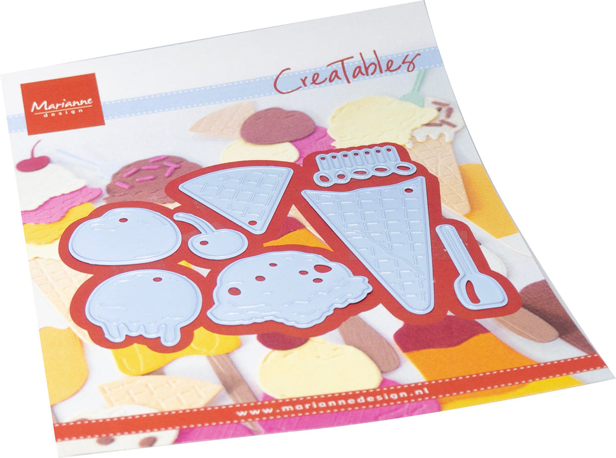 Marianne Design Matrices de découpe Creatables - Crème glacée