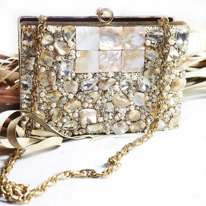 Pochette LYLA dorée