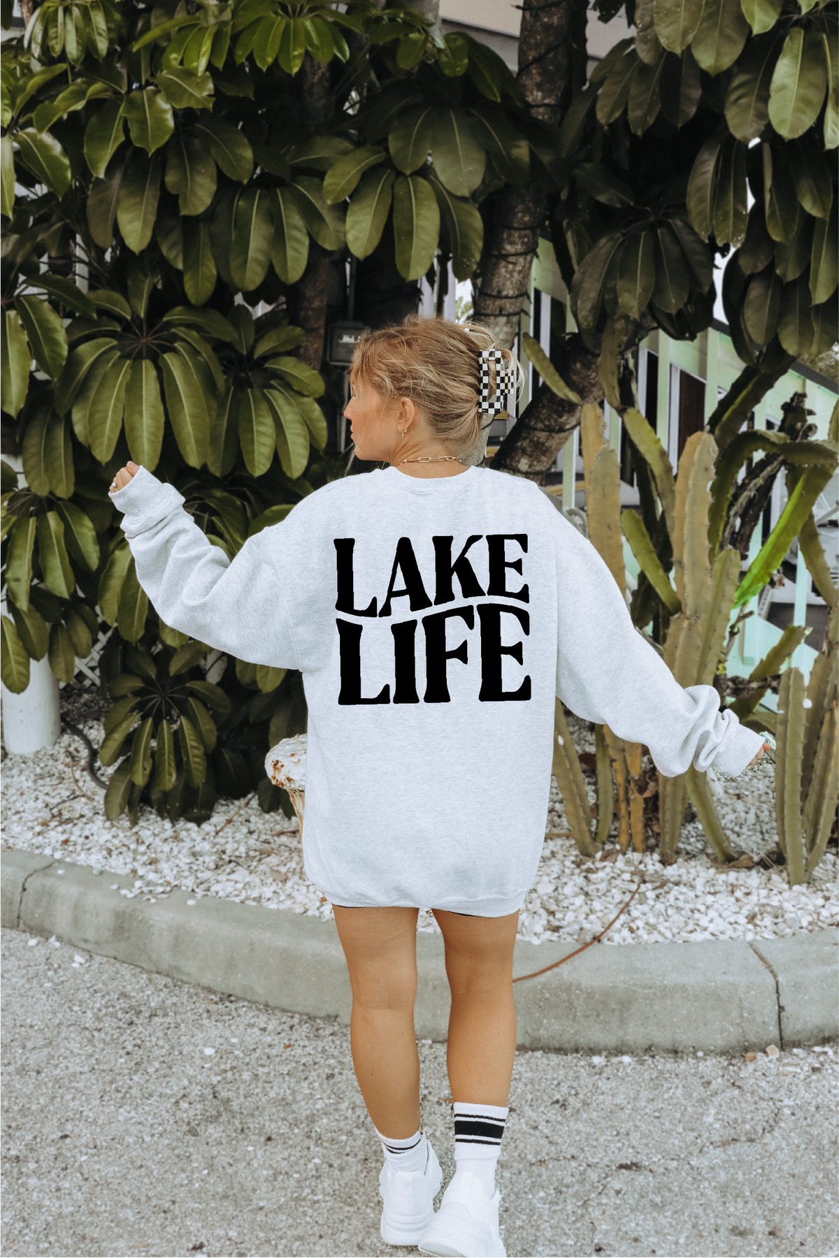 Sweat-shirt personnalisé « Lake Life » | Vêtements d'été