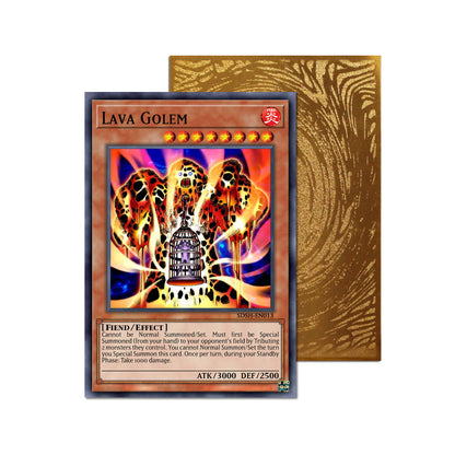 Carte Orica en Métal Golem de Lave