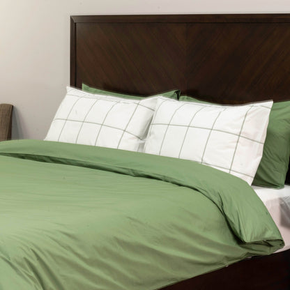 Parure de draps en percale de coton biologique essentielle