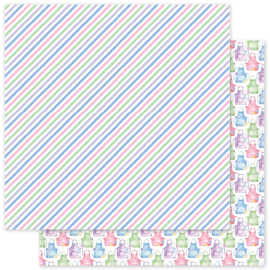 Little Artists Patterns F 12x12 Paper (12pc Bulk Pack) 35065