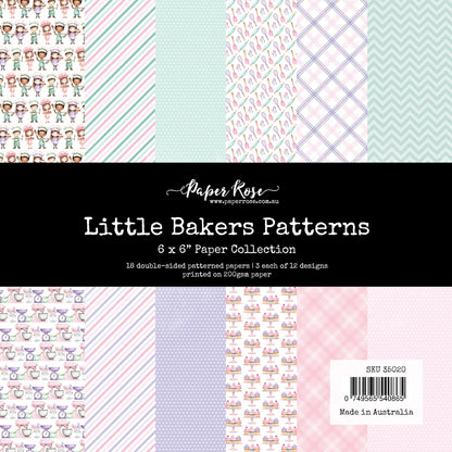 Little Bakers Patterns 6x6 Paper Collection 35020