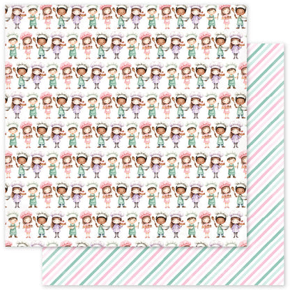 Little Bakers Patterns 12x12 Paper Collection 35023