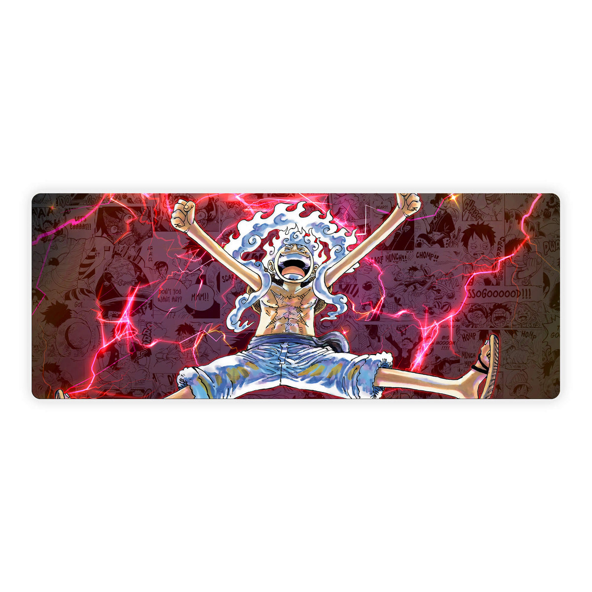 Luffy: Sun God Nika Mouse Pad