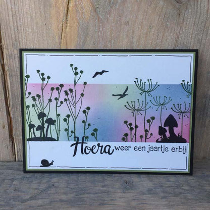 Nellie's Choice - Tampon transparent Oiseaux