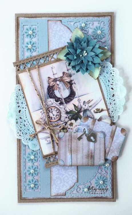 Marianne Design Feuille à Découper Mattie's Mooiste : Brocante