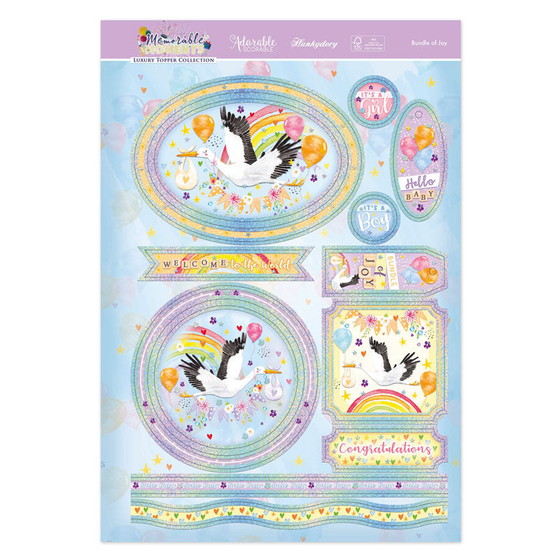 Collection de luxueuses décorations "Bundle Of Joy"