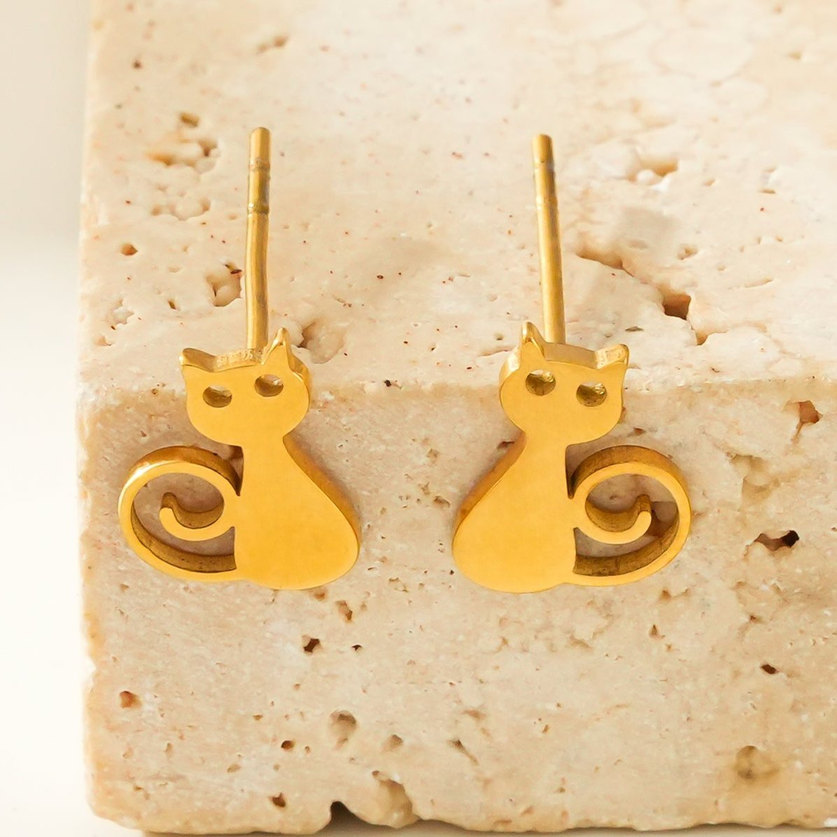 MIAOU : Boucles d'oreilles chat